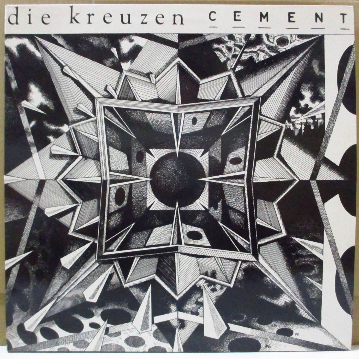 DIE KREUZEN (ディー・クロイツェン) - Cement (EU オリジナル LP+マットソフト紙インサート)