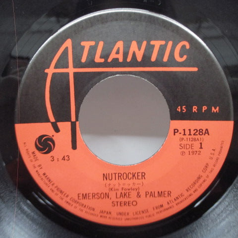 EMERSON, LAKE & PALMER (エマーソン、レイク&パーマー) - Nutrocker (Japan Re 7")