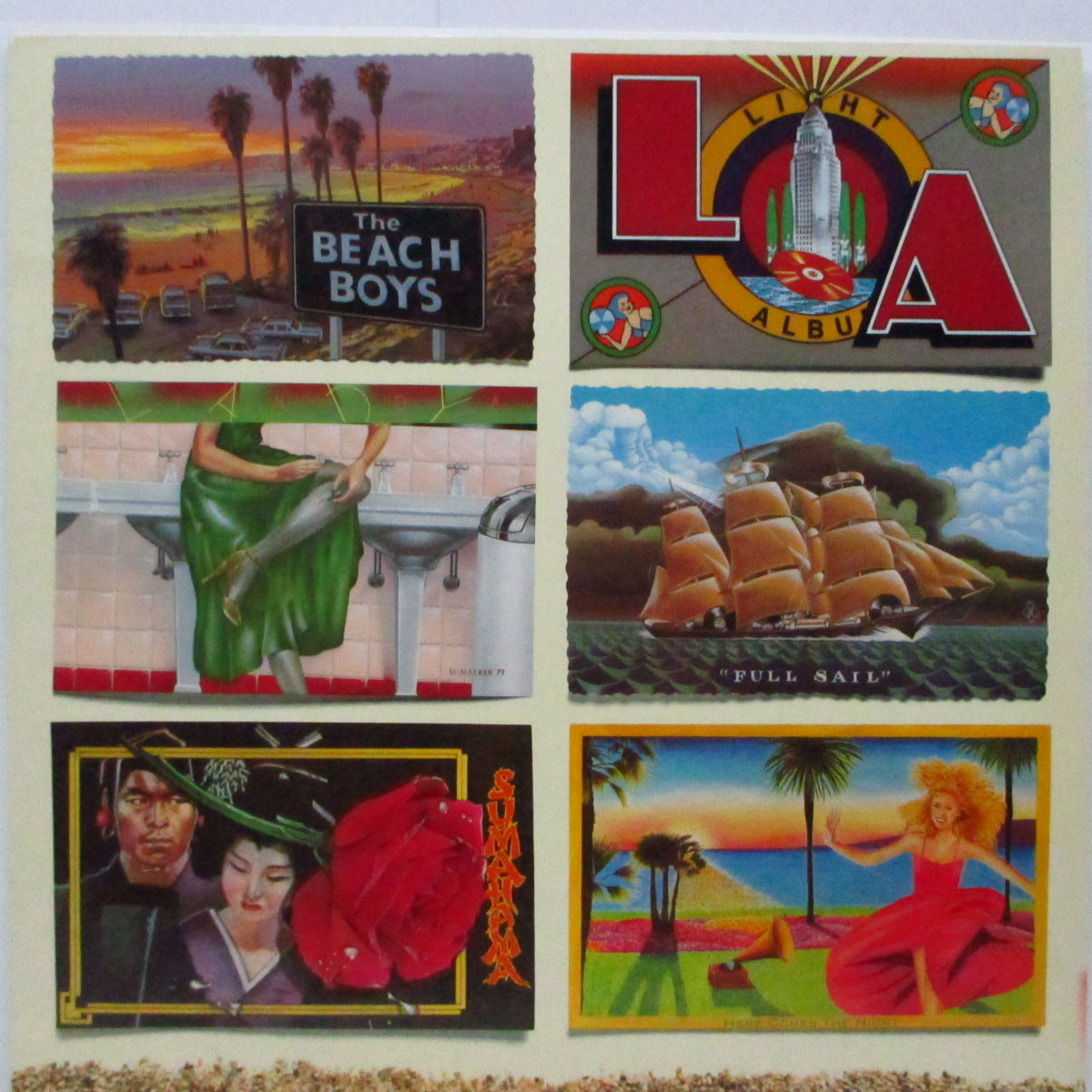 BEACH BOYS (ビーチ・ボーイズ) - L.A. (Light Album) (UK オリジナル LP+インナー)