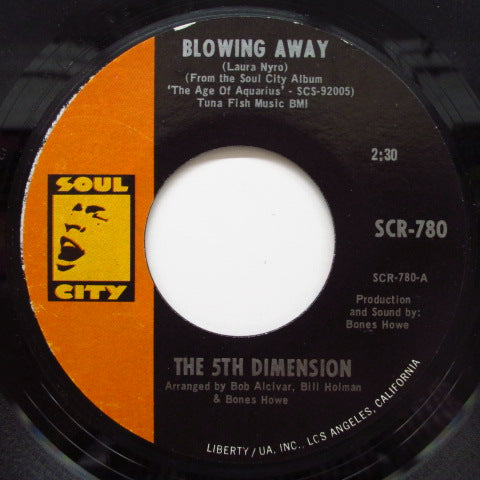 5TH DIMENSION - Blowing Away / Skinny Man (US Orig.7")