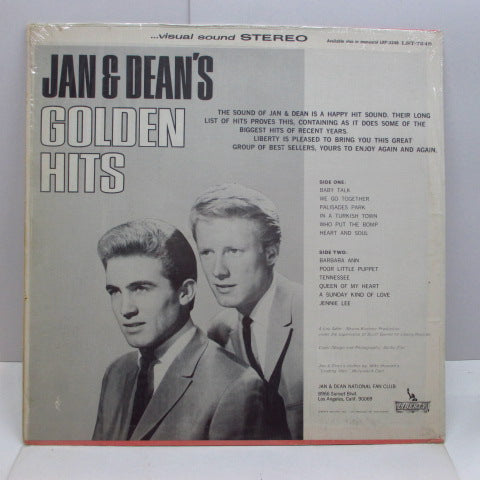 JAN & DEAN (ジャン&ディーン) - Golden Hits (US Orig.Stereo LP)
