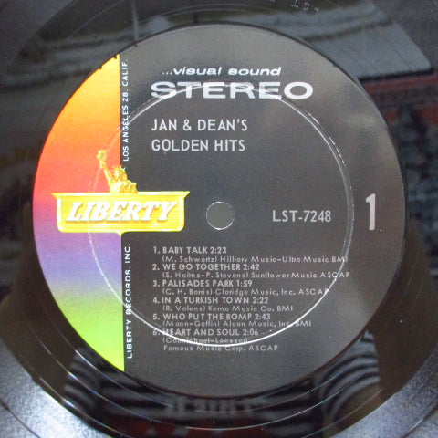 JAN & DEAN (ジャン&ディーン) - Golden Hits (US Orig.Stereo LP)