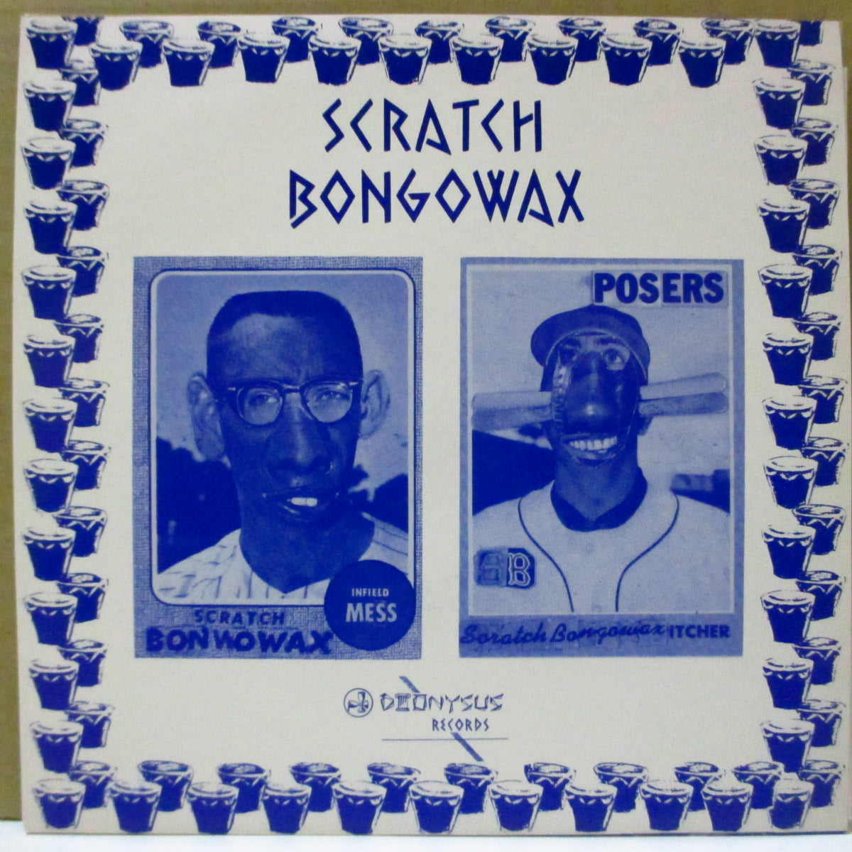 SCRATCH BONGOWAX (スクラッチ・ボンゴワックス) - Pall Bearing Insurance Collecting Widows +3 (US Limited Grey Marble Vinyl 7")