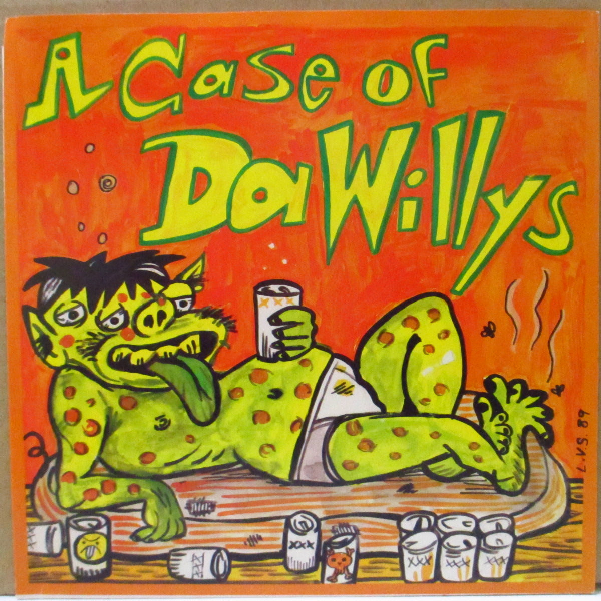 DA WILLYS (ダ・ウィリーズ) - A Case Of Da Willys (US 1,300 Limited Clear Yellow Vinyl 7")
