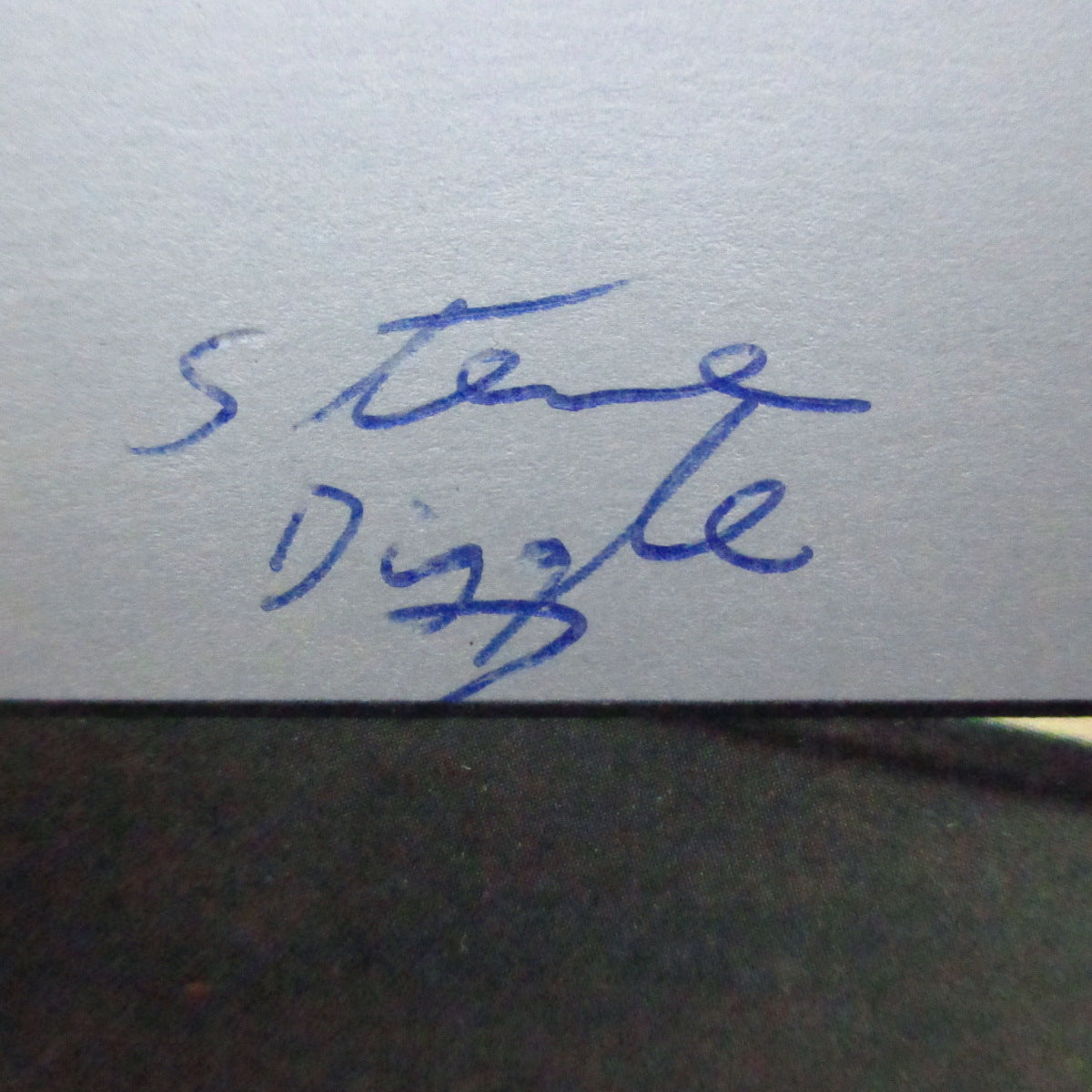 BUZZCOCKS (バズコックス) - Another Music In A Different Kitchen (UK オリジナル LP+ブラックインナー/スティーヴディグルの「直筆サイン入」ジャケ)