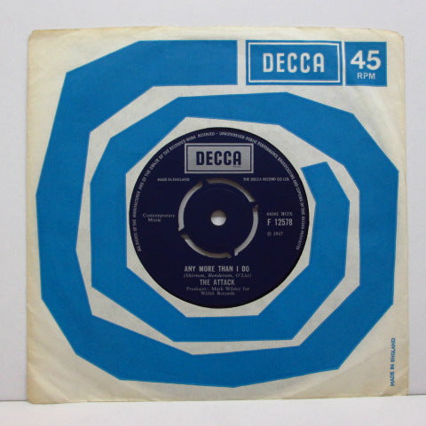 ATTACK - Any More Than I Do (UK Orig.)