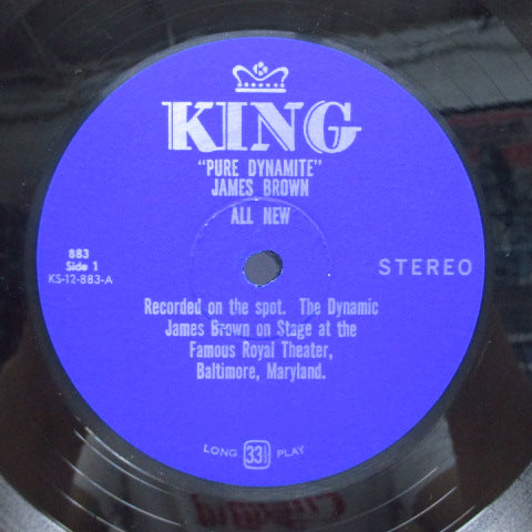 JAMES BROWN (ジェームス・ブラウン) - Pure Dynamite!(US '66 Re Stereo LP)