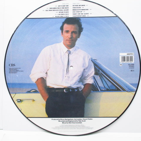 BRUCE SPRINGSTEEN (ブルース・スプリングスティーン) - Tunnel Of Love (UK 限定ピクチャー LP+PVC)
