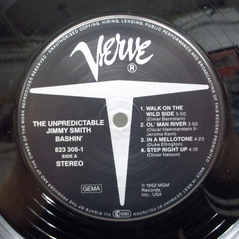 JIMMY SMITH-Bashin ' The Unpredictable (GERMAN RE Stereo/Barcode)