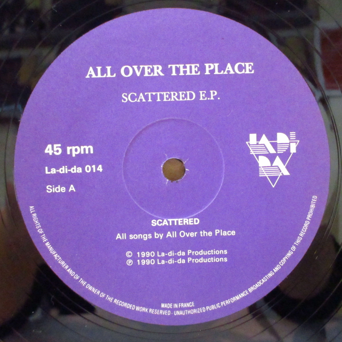 ALL OVER THE PLACE (オール・オーバー・ザ・プレイス) - Scatter E.P. (UK Orig.12")