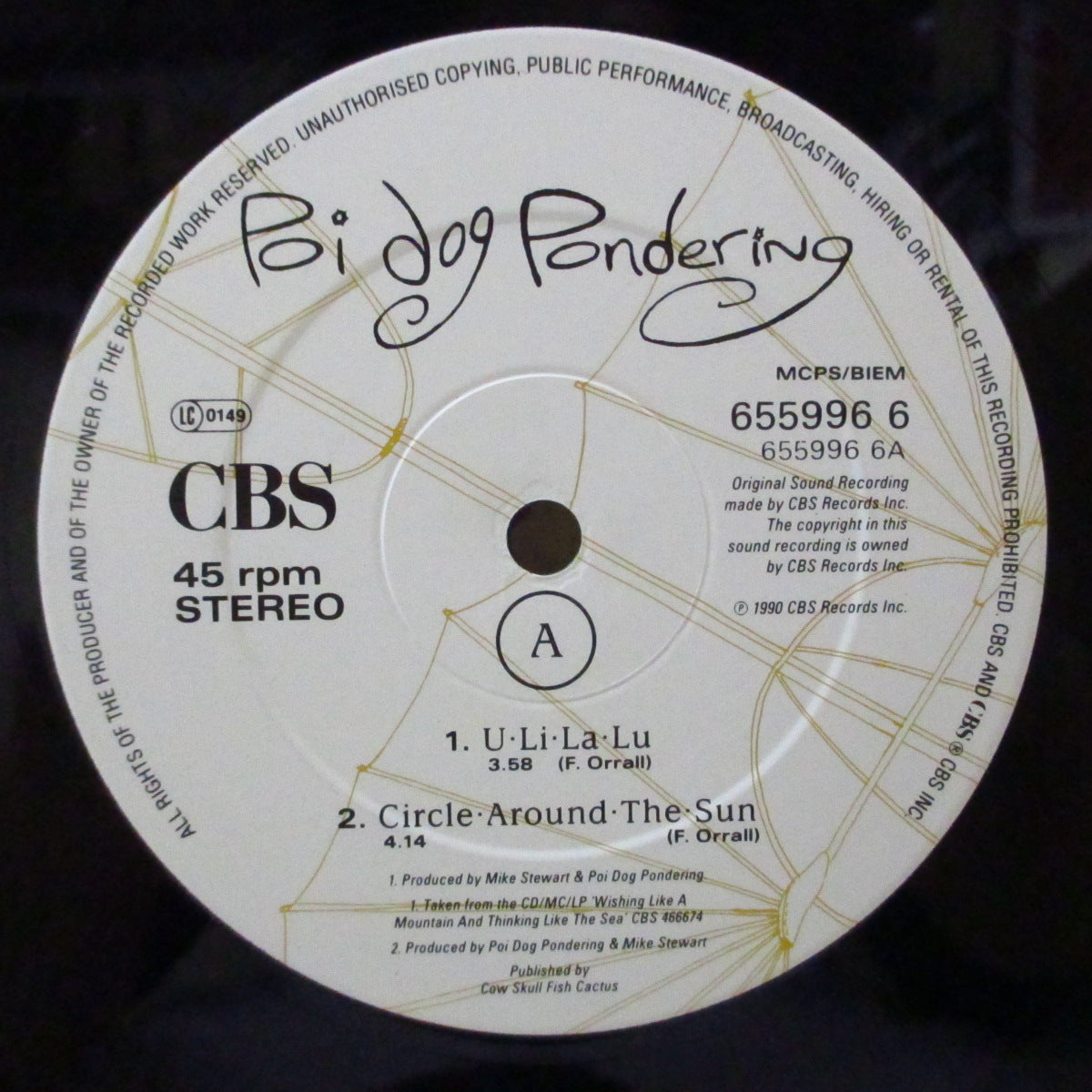 POI DOG PONDERING (ポイ・ドッグ・ポンダーリング) - U Li La Lu +3 (UK オリジナル 12")