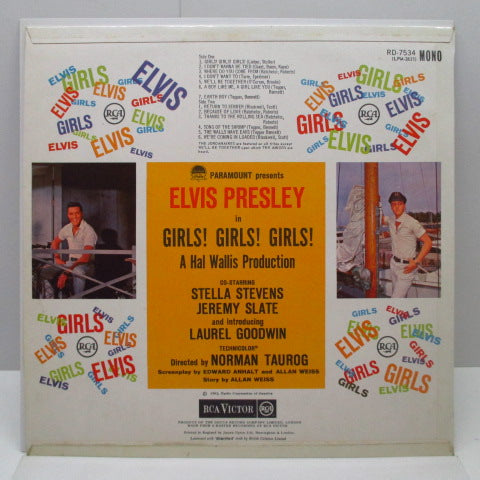 ELVIS PRESLEY (エルヴィス・プレスリー) - Girls! Girls! Girls! (UK Orig/MONO)