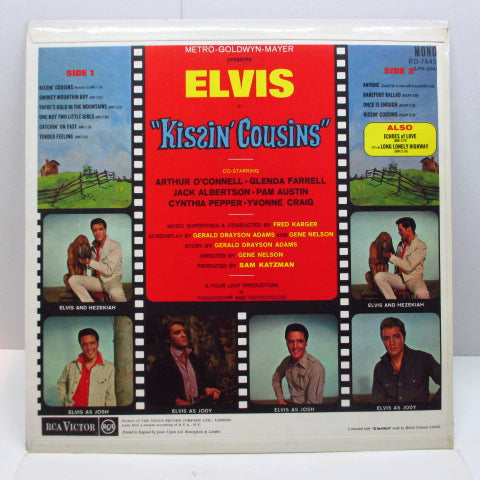 ELVIS PRESLEY (エルヴィス・プレスリー) - Kissin' Cousins (UK Orig.Mono)