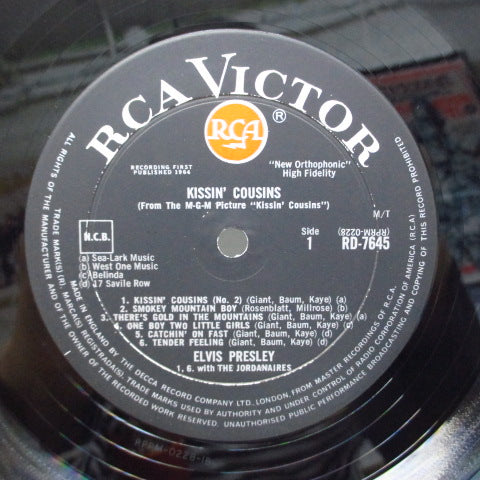 ELVIS PRESLEY (エルヴィス・プレスリー) - Kissin' Cousins (UK Orig.Mono)