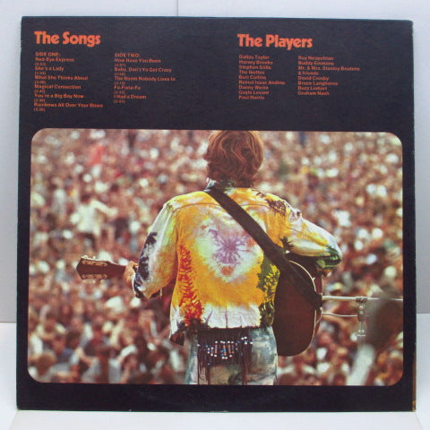 JOHN SEBASTIAN (ジョン・セバスチャン) - John B. Sebastian (US Reprise '70 再発 LP+インサート/マット紙見開きジャケ) '70年名作デビュー・アルバム!