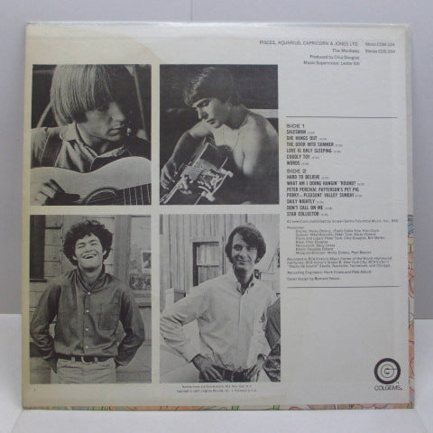 MONKEES (モンキーズ) - Pisces, Aquarius, Capricorn & Jones Ltd.(US 2nd Press Stereo)