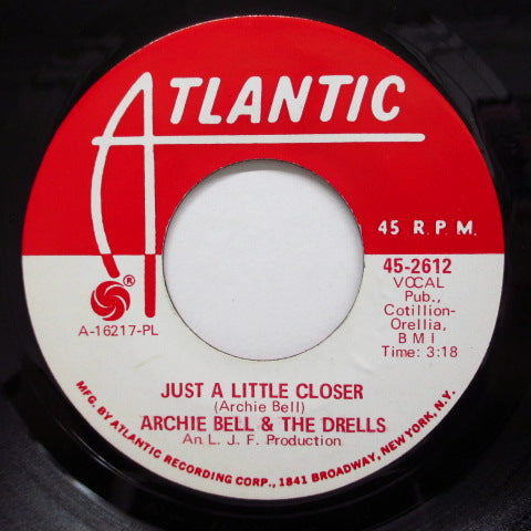 ARCHIE BELL & THE DRELLS (アーチー・ベル&ザ・ドレルズ) - I Love My Baby (Promo)
