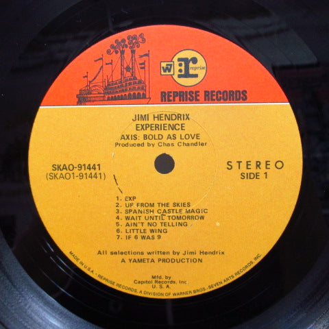 JIMI HENDRIX (ジミ・ヘンドリックス) - Axis : Bold As Love (US Capitol Record Club Issue Stereo LP)