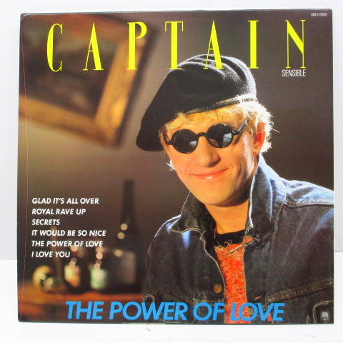 CAPTAIN SENSIBLE (キャプテン・センシブル) - The Power Of Love (UK オリジナル LP+インナー) '83年セカンドアルバム!