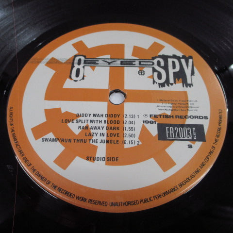 8 EYED SPY (エイト・アイド・スパイ) - S.T. (UK オリジナル LP+インナー) '81年唯一のアルバム