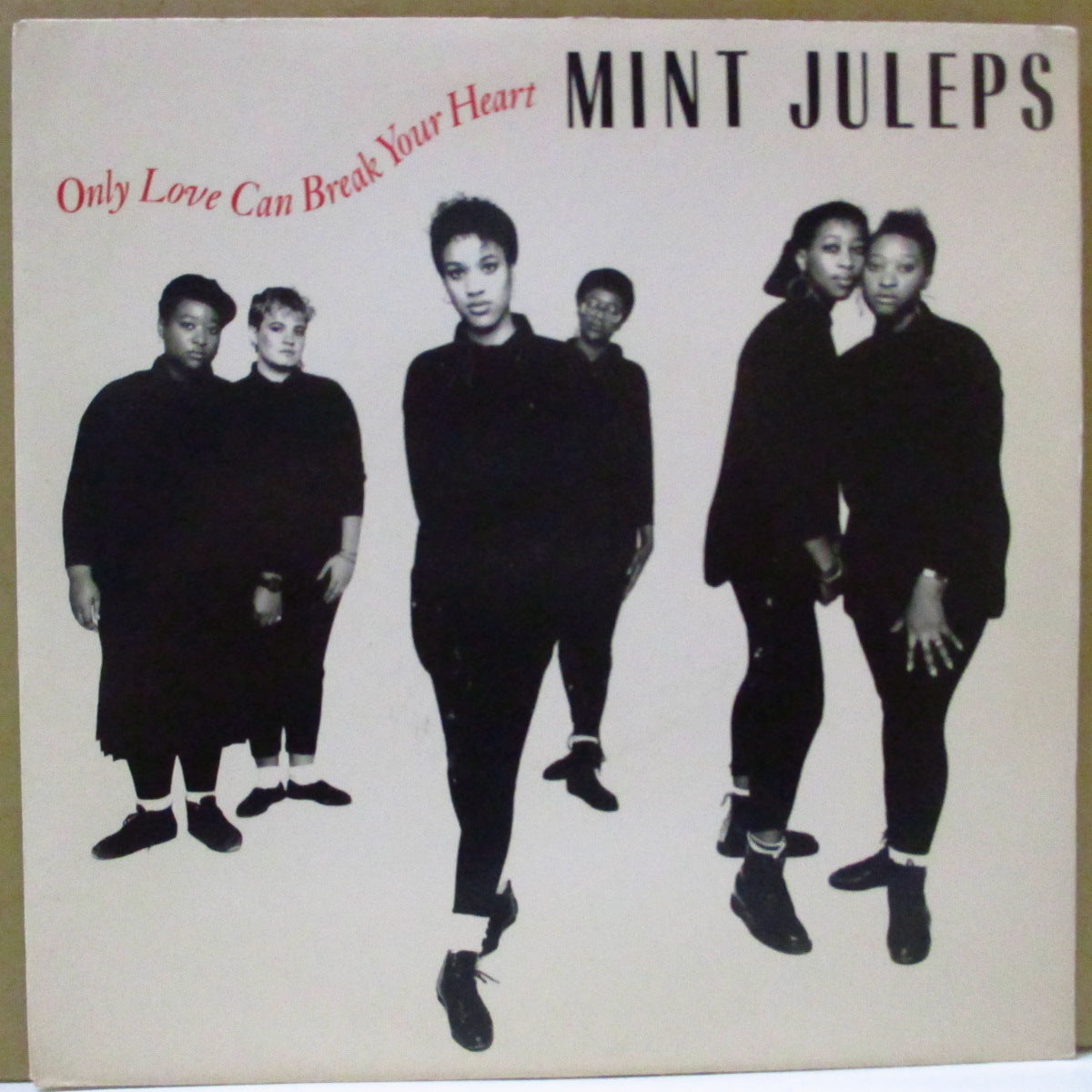 MINT JULEPS (ミント・ジュレプス) - Only Love Can Break Your Heart (UK オリジナル 7インチ+光沢固紙ジャケ)