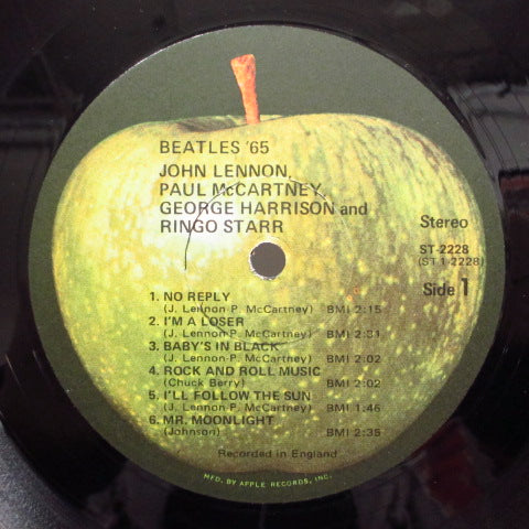BEATLES (ビートルズ) - Beatles '65 (US '71 Apple Reissue Stereo)