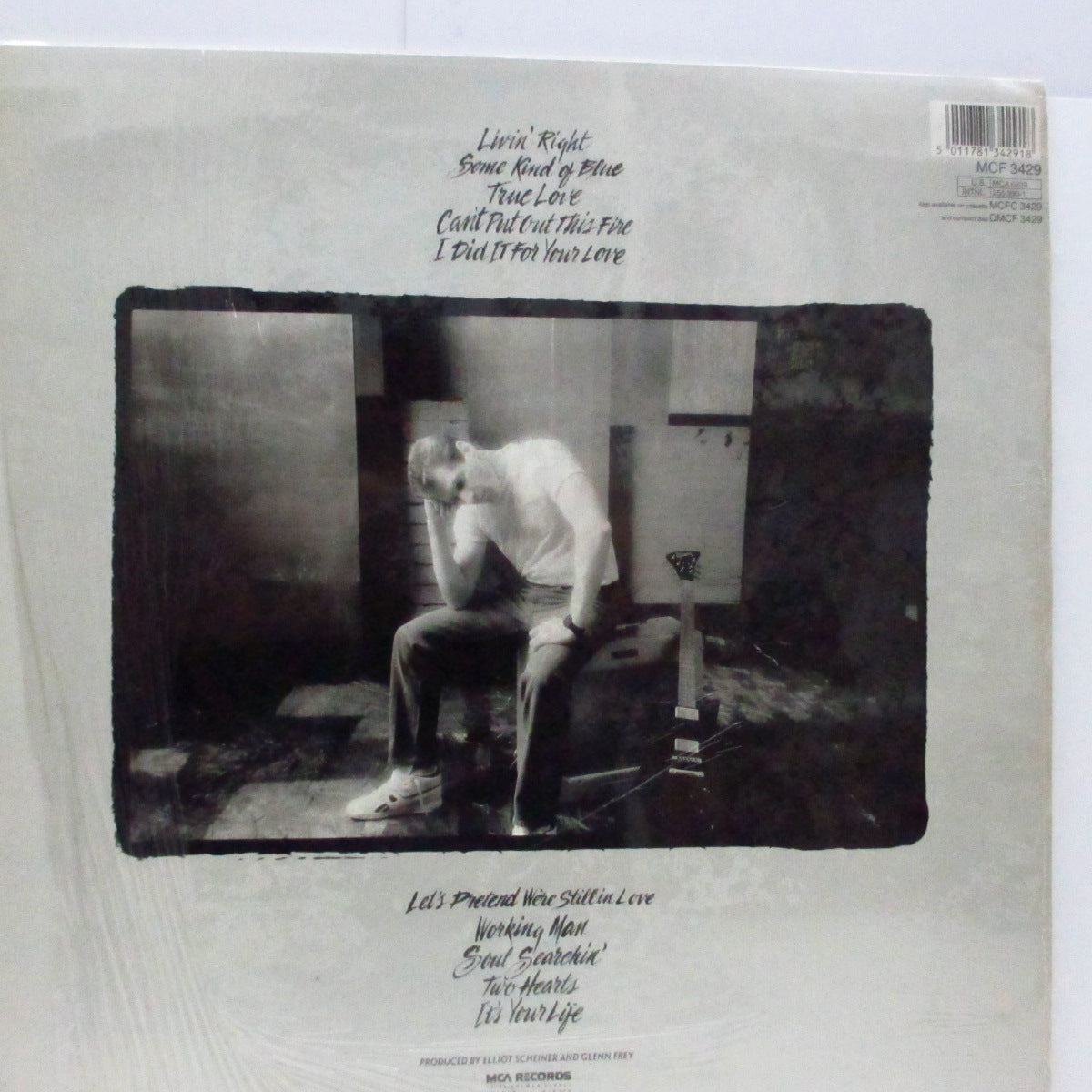 GLENN FREY (グレン・フライ) - Soul Searchin' (UK Orig.LP+Inner)