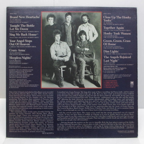 GRAM PARSONS (グラム・パーソンズ) - Sleepless Nights (UK Orig.)