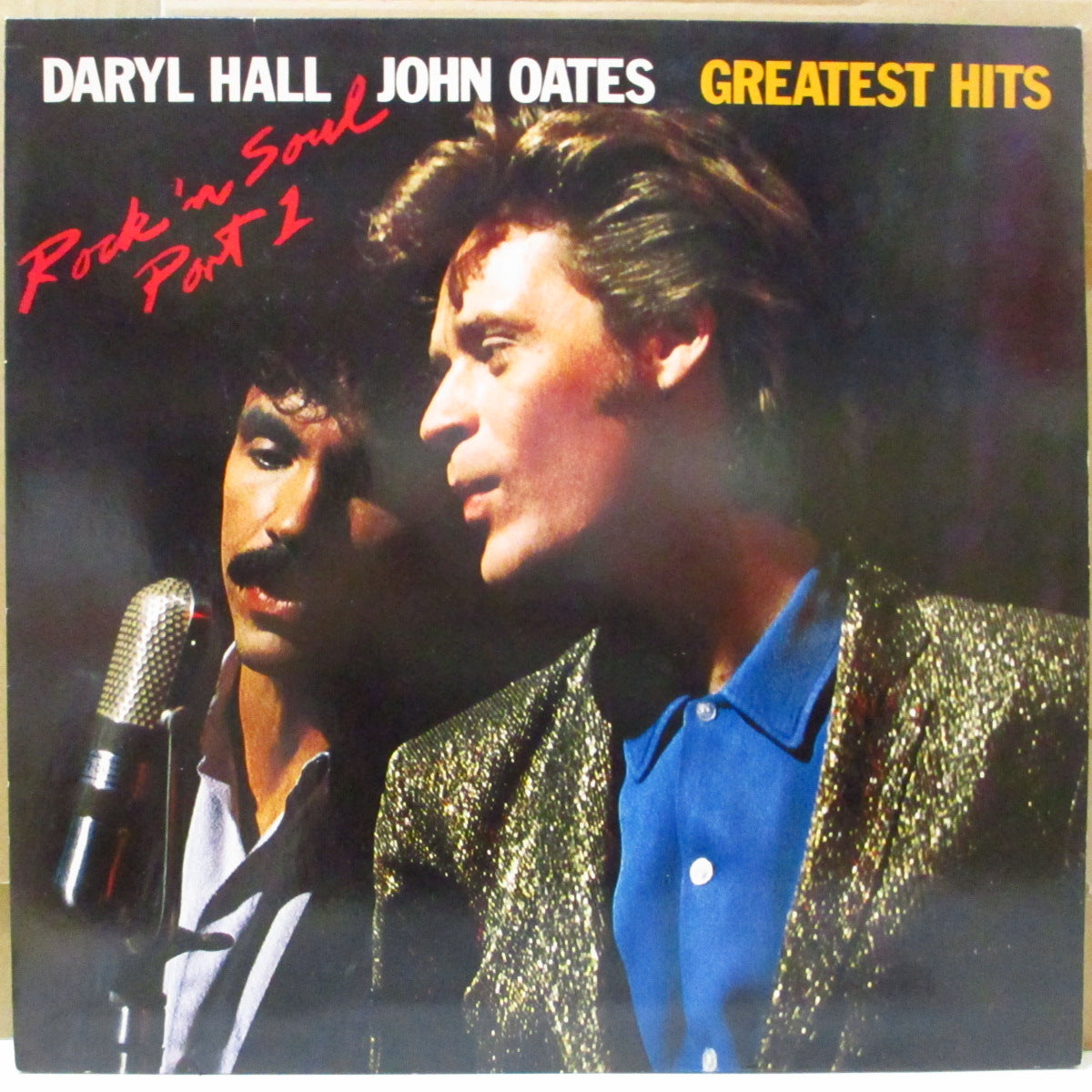 DARYL HALL u0026 JOHN OATES (ダリル・ホールu0026ジョン・オーツ) - Greatest Hits - Rock 'N Soul  Part 1 (EU '84 再発 LP+インナー/メンバー写真光沢ジャケ)