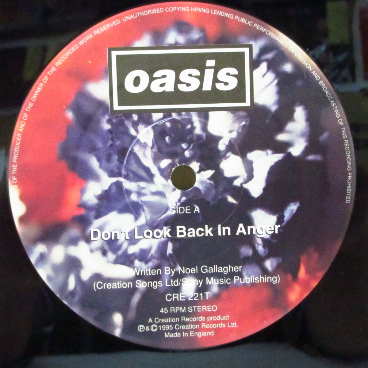 OASIS (オアシス) - Don't Look Back In Anger +2 (UK オリジナル 12")