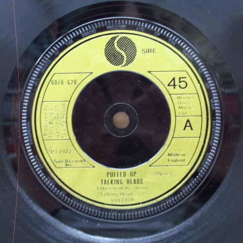 TALKING HEADS (トーキング・ヘッズ) - Pulled Up (UK オリジナル 7")