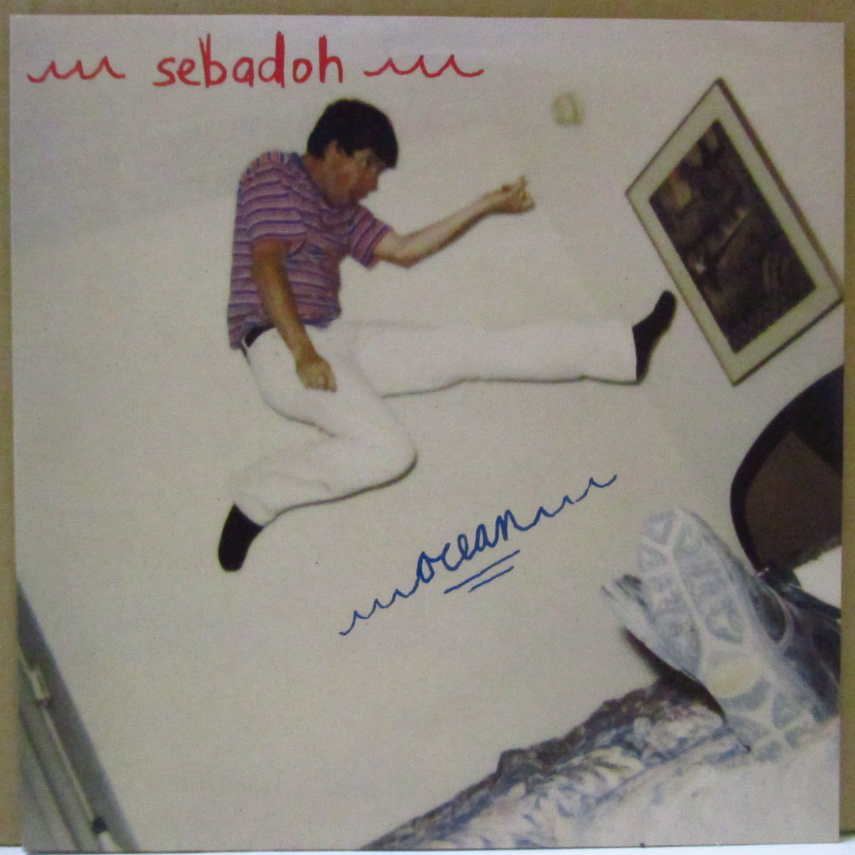 SEBADOH (セバドー) - Ocean (UK オリジナル 7インチ+光沢固紙ジャケ)