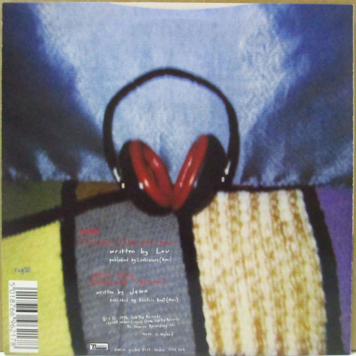 SEBADOH (セバドー) - Ocean (UK オリジナル 7インチ+光沢固紙ジャケ)