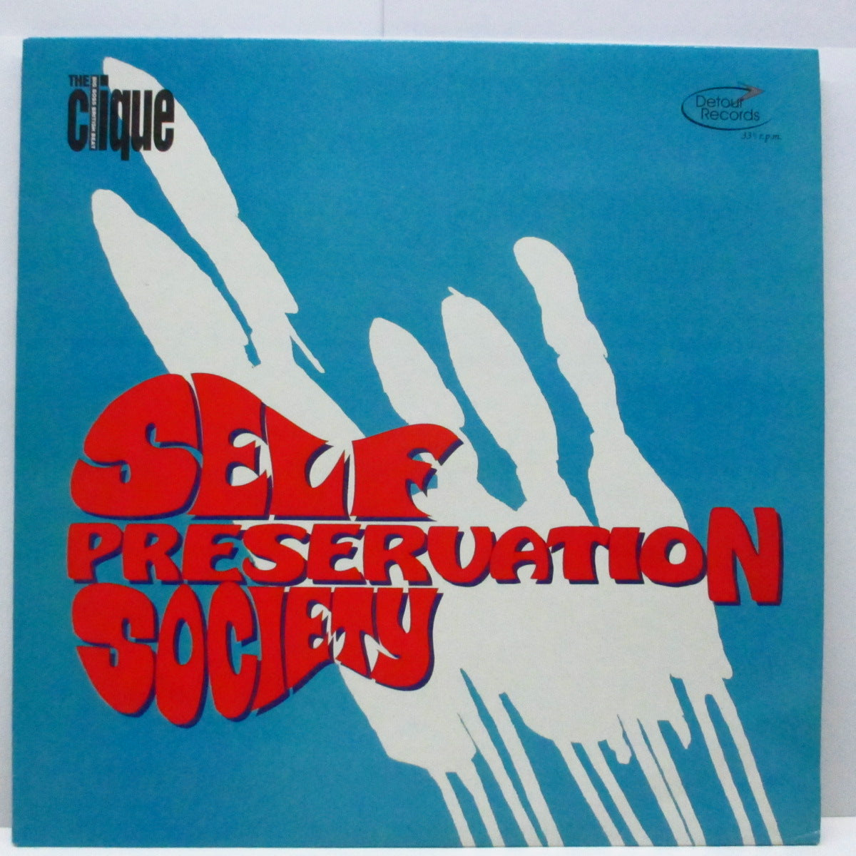 CLIQUE, THE (ザ・クリーク) - Self Preservation Society (UK 1,900枚限定ブラック・ヴァイナル LP)