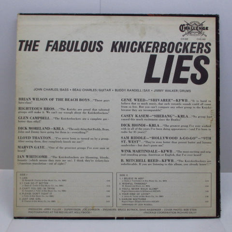 KNICKERBOCKERS - Lies (US Orig.Stereo LP)
