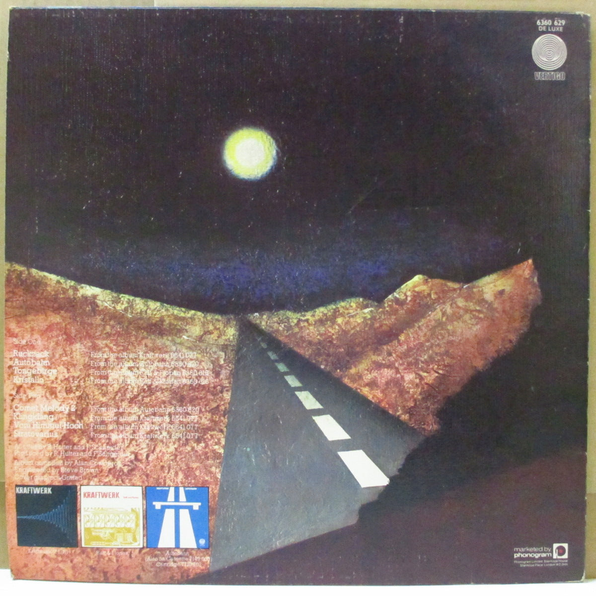 KRAFTWERK (クラフトワーク) - Exceller 8 / THe Best Of... (UK オリジナル LP/Tレアステッカー付き絹目ジャケ)