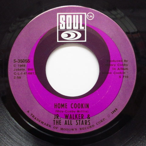 JR.WALKER & ALL STARS - Home Cookin / Mutiny (Orig)