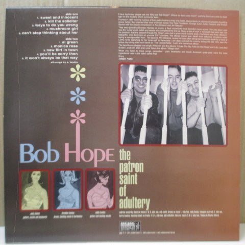 BOB HOPE (ボブ・ホープ) - The Patron Saint Of Adultery (UK オリジナル LP/New 廃盤) '01年ディスコグラフィー・コンピ