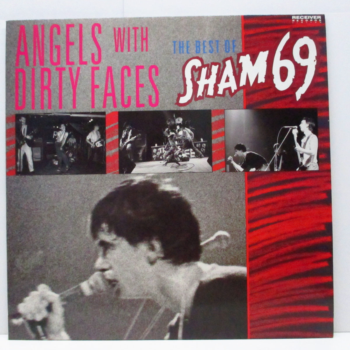 SHAM 69 (シャム 69) - The Best Of Sham 69 : Angels With Durty Faces (UK  オリジナル「薄黄ラベ」LP)