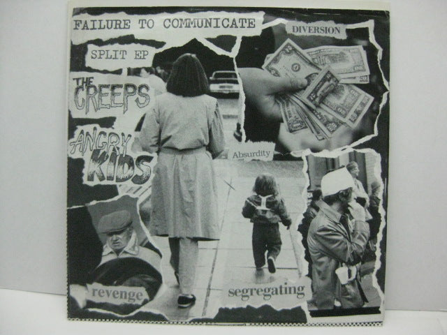 ANGRY KIDS / CREEPS, THE - Failure To Communicate (US Orig.7")