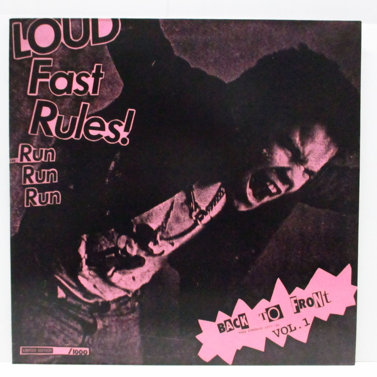 V.A. (各国レア・パンク・コンピ) (各国レア・パンク・コンピ) - Back To Front Vol.1 (German 90's Reissue LP/No Numbered CVR)