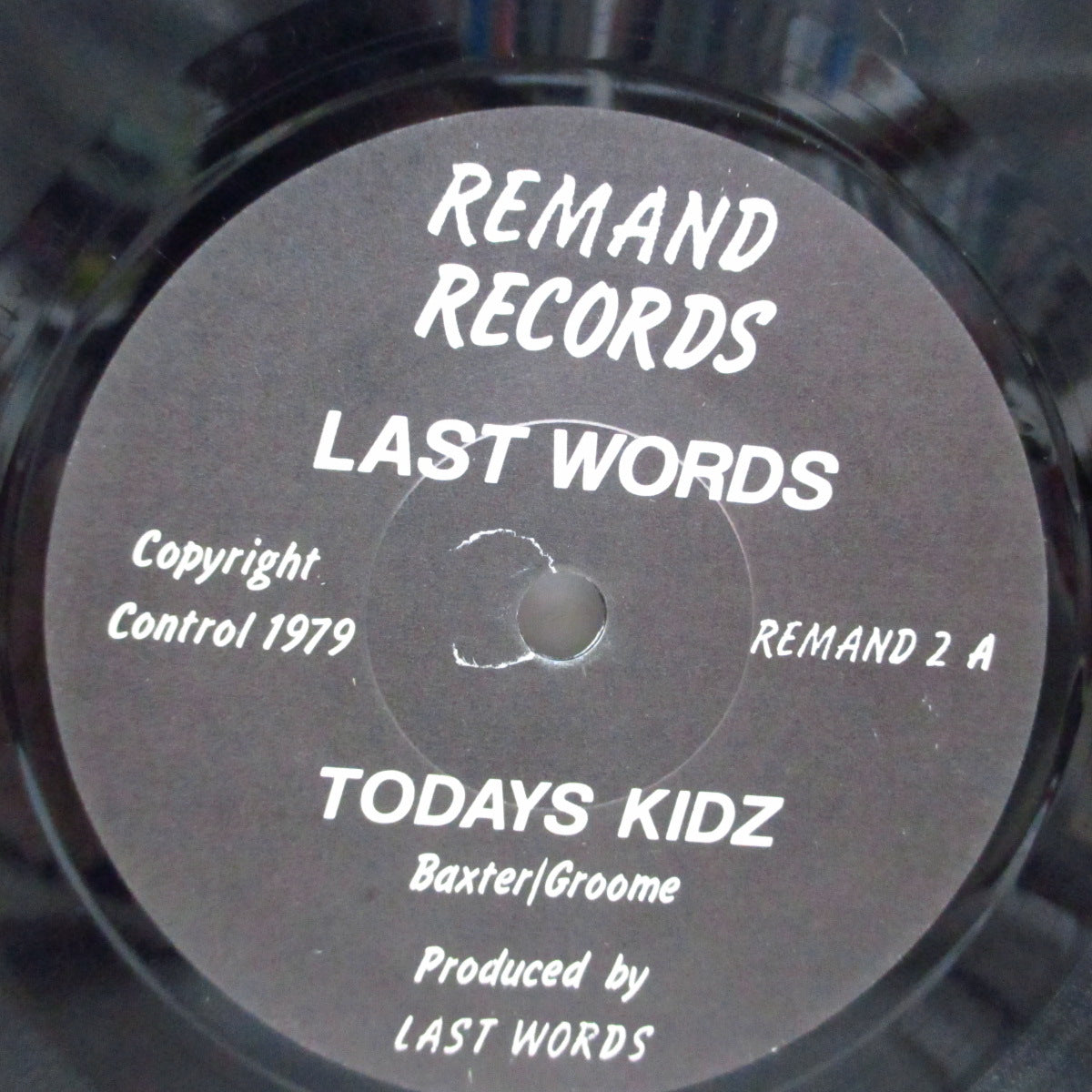 LAST WORDS, THE (ラスト・ワーズ) - Todays Kidz (UK Orig.7")
