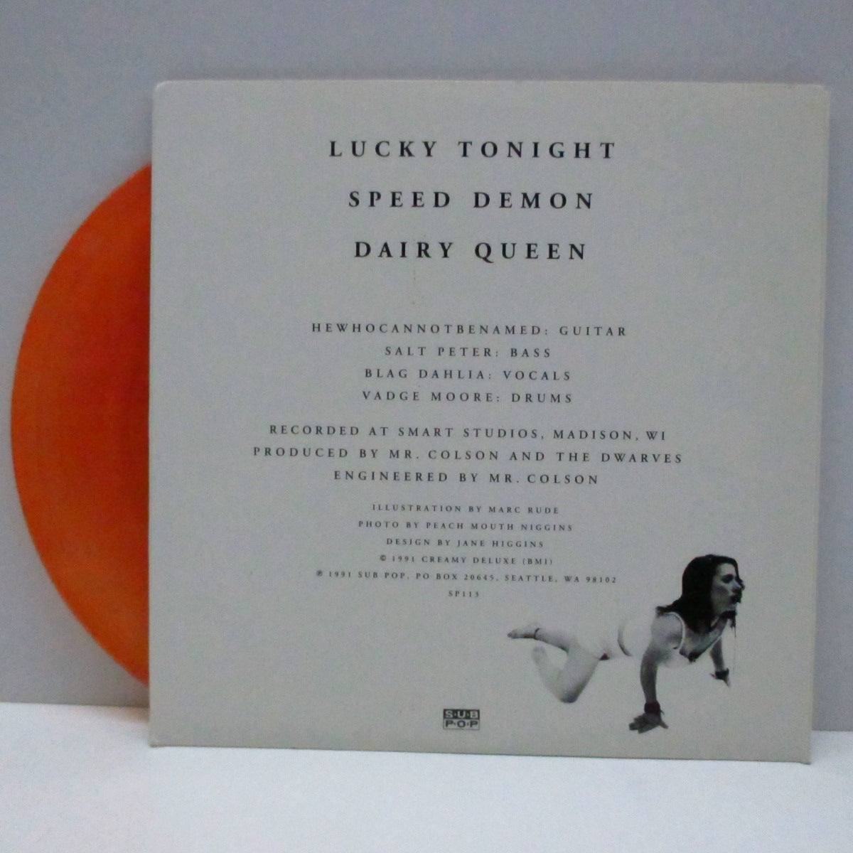 DWARVES (ドワーヴス) - Lucky Tonight +2 (US Ltd.Orange Vinyl 7")