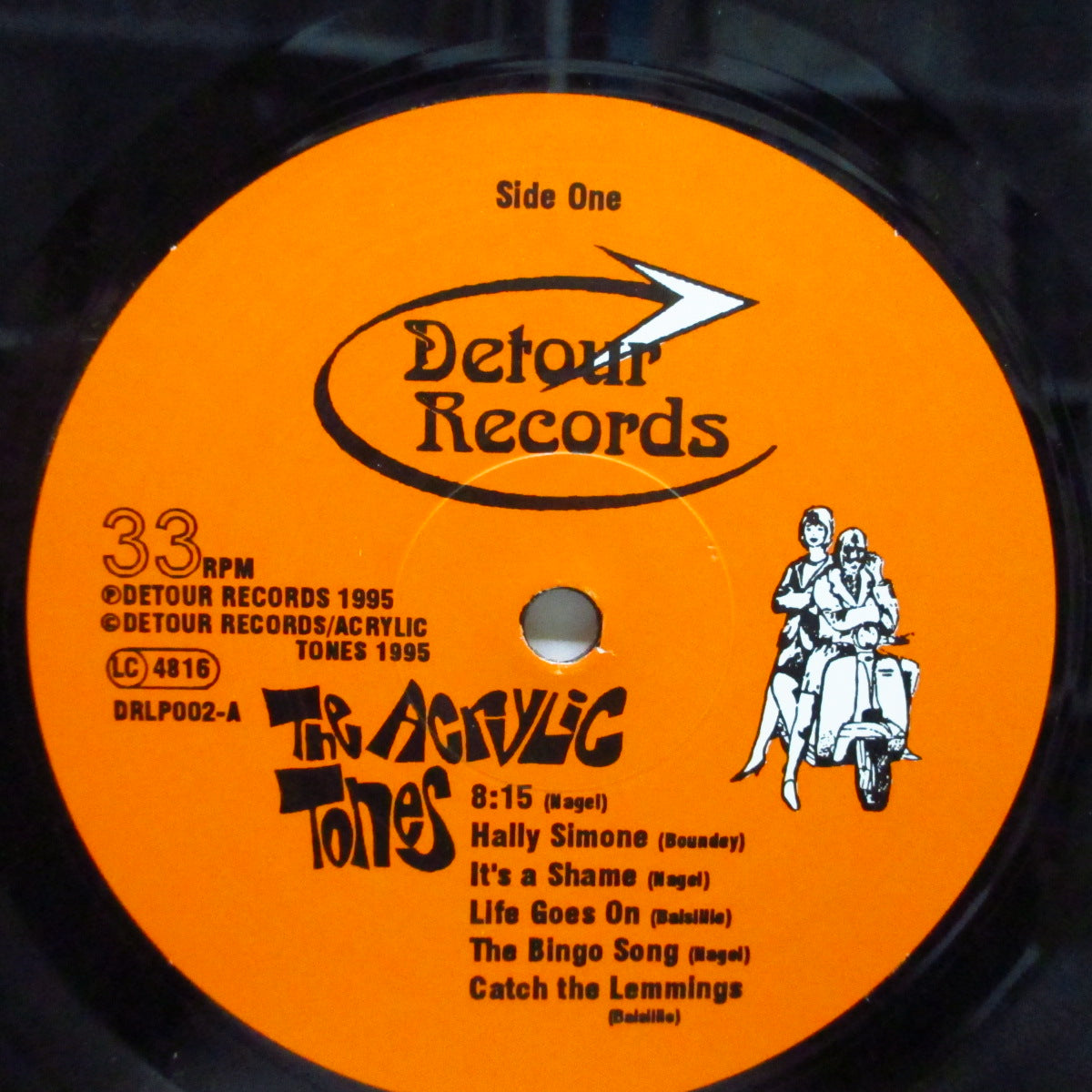 ACRYLIC TONES, THE (ジ・アクリル・トーンズ) - S.T. (UK オリジナル LP)