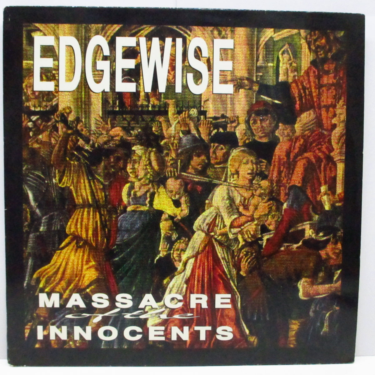 EDGEWISE (エッジワイズ) - Massacre Of The Innocents (US オリジナルLP +インサート)