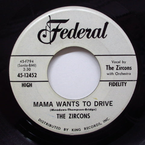 ZIRCONS (ジーコンズ) - Mama Wants To Drive (Promo)