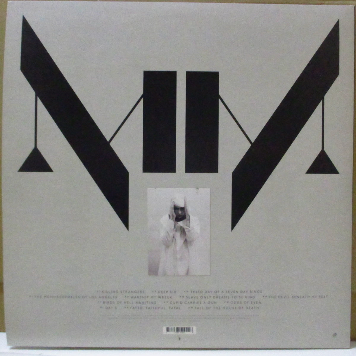 MARILYN MANSON (マリリン・マンソン) - The Pale Emperor (EU 限定ホワイトヴァイナル180g 2xLP+アートプリント3枚/光沢見開きジャケ)