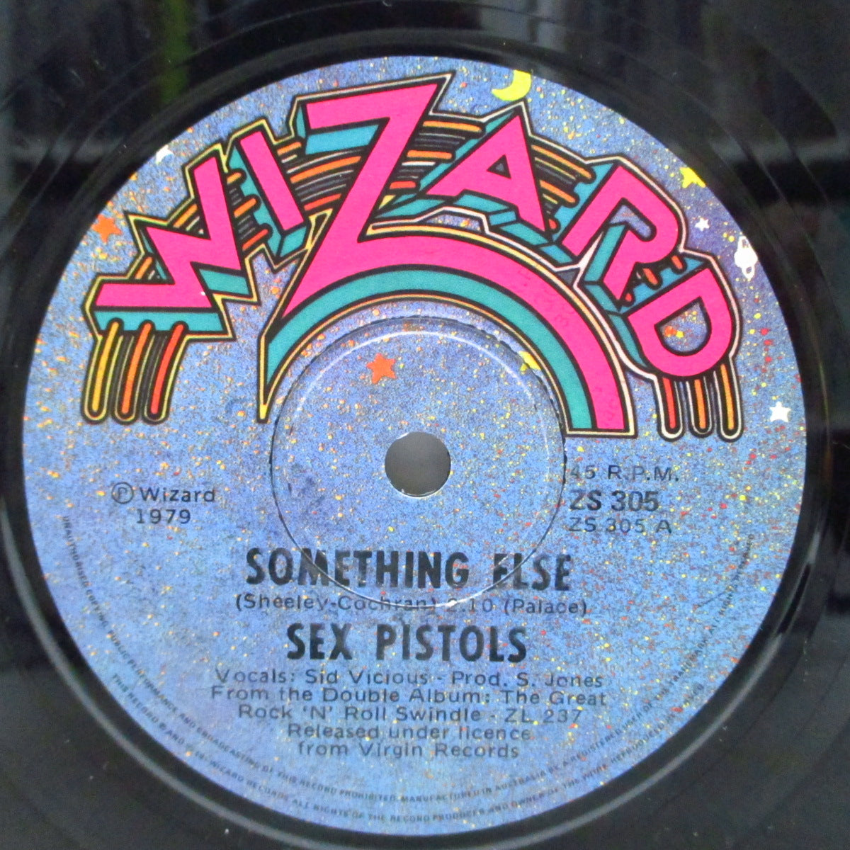 SEX PISTOLS (セックス・ピストルズ) - Something Else (OZ オリジナル 7")