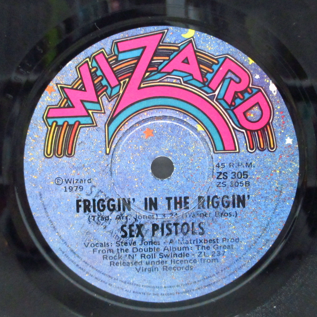 SEX PISTOLS (セックス・ピストルズ) - Something Else (OZ オリジナル 7")