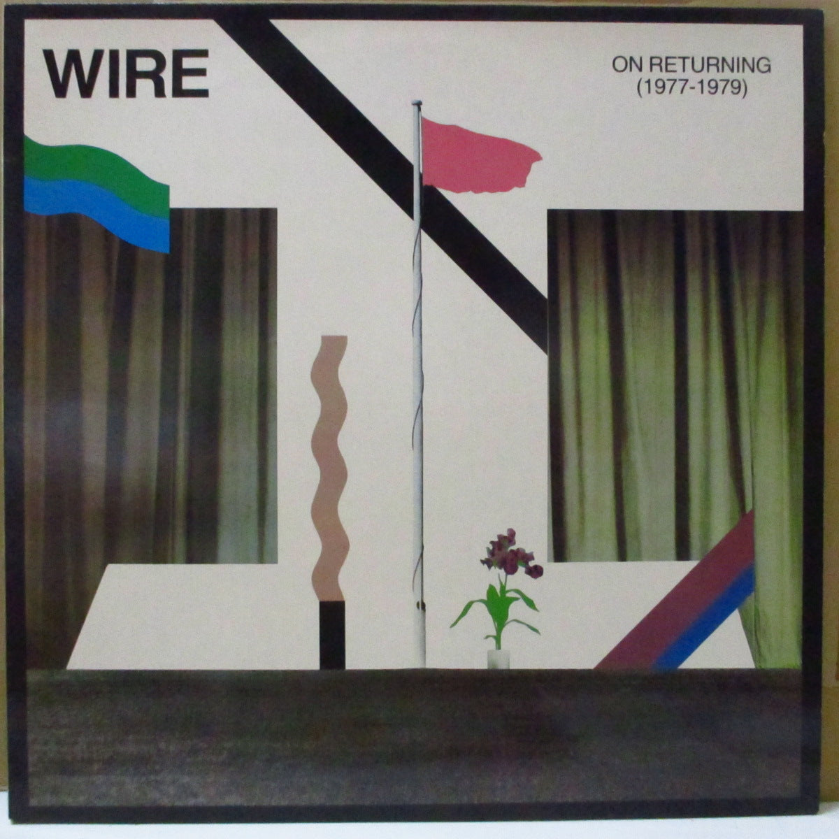 WIRE (ワイヤー) - On Returning -1977-1979 (UK オリジナル LP+インナー)
